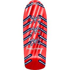 Powell Peralta OG Rat Bones BLEM Skateboard Deck Red Foil - 10 x 30