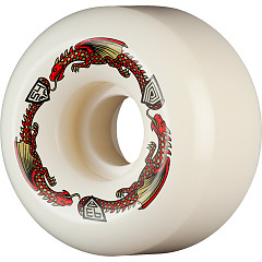 Powell Peralta Dragons 93A - V6 Symmetrical Shape - Medium Ride Patch - 54mm x 34mm 93A V6 Skateboard Wheels 4pk