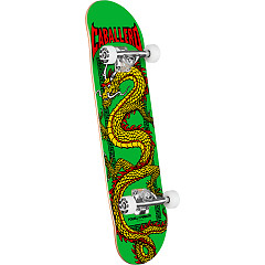 Powell Peralta Cab Chinese Dragon Birch Complete Skateboard Green - 7.5 x 28.65
