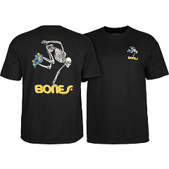 Powell Peralta Skateboarding Skeleton T-shirt - Black