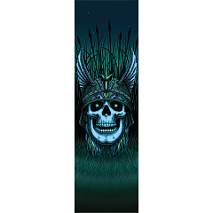 Powell Peralta Anderson Green Skull Grip Tape Sheet 9 x 33