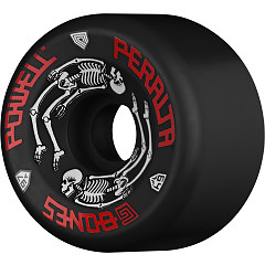 Powell Peralta G-Bones Skateboard Wheels 64mm 97a - Black (4 pack)