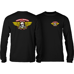 Powell Peralta Winged Ripper L/S T-shirt - Black