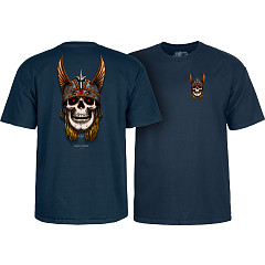 Powell Peralta Andy Anderson Skull T-Shirt - Navy
