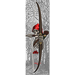 Powell Peralta Zach Doelling Archer CLEAR GripTape Sheet - 10.5 x 33