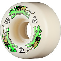 Powell Peralta Nano Rats 88A - AV4 Asymmetrical Shape - Medium Ride Patch - 52mm x 34mm 88A AV4 Skateboard Wheels 4pk