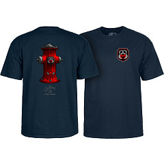 Powell Peralta Andy Anderson Hydrant T-Shirt Navy