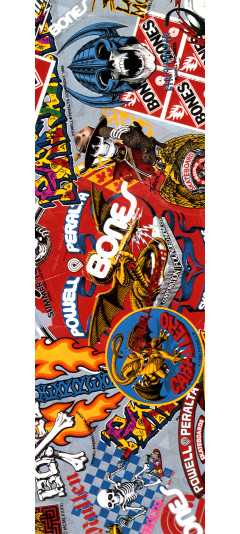 Powell Peralta Grip Tape Sheet 10.5 x 33 Collage 3
