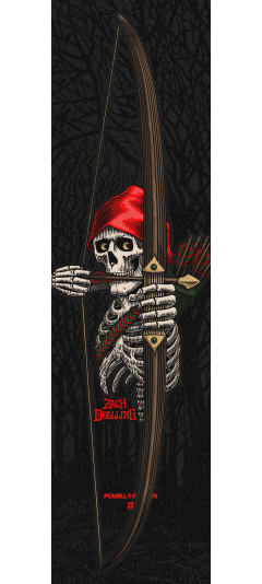 Powell Peralta Zach Doelling Archer Grip Tape Sheet 9 x 33