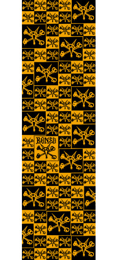 BONES WHEELS Vato Noir Grip Tape Sheet 9 x 33