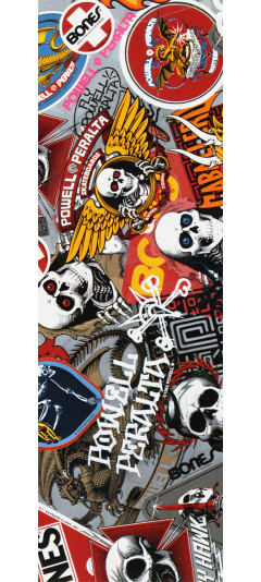 Powell Peralta Grip Tape Sheet 10.5 x 33 Collage 1