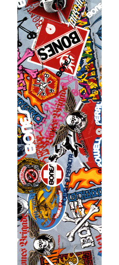 Powell Peralta Grip Tape Sheet 10.5 x 33 Collage 4
