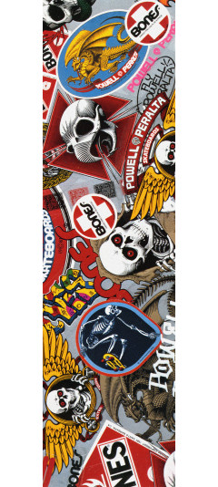 Powell Peralta Grip Tape Sheet 9 x 33 Collage 2