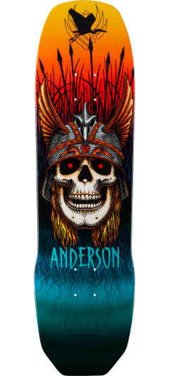 Powell Peralta Pro Andy Anderson Heron FLIGHT® Skateboard Deck - Shape 289 8.45 x 31.8