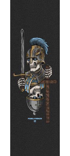 Powell Peralta Dan Corrigan Chess Skulls Grip Tape Sheet 10.5 x 33