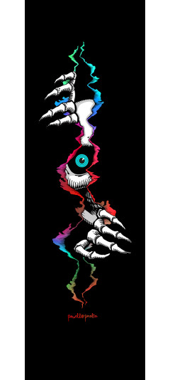 Powell Peralta Ripper Peeker Grip Tape Sheet 10.5 x 33
