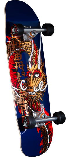 Powell Peralta Steve Caballero Ban This Skateboard Assembly - Navy - 9.265