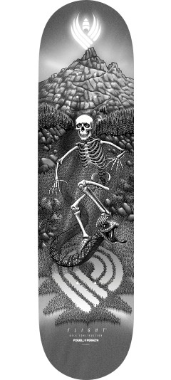 Powell Peralta Pro JM Duran Slidewinder 5 FLIGHT® Skateboard Deck Silver Foil - 266 K24 - 8.88 x 34.7