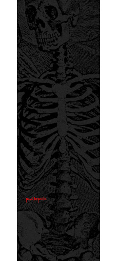 Powell Peralta Skull and Sword Skeleton Grip Tape Sheet 10.5 x 33