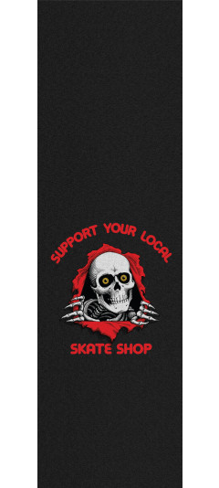 Powell Peralta Support Your Local Skate Shop Grip Tape Sheet 9 x 33