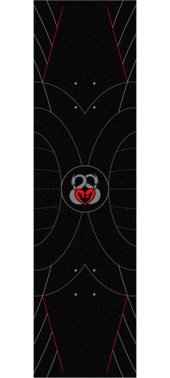 Powell Peralta Andy Anderson Theory Map Grip Tape Sheet 9 x 33