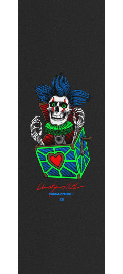 Powell Peralta Chris Hiett Skull Grip Tape Sheet 10.5 x 33