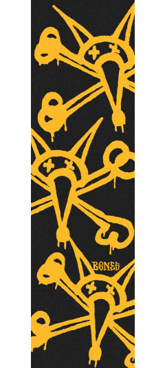 BONES WHEELS Vato Rat Grip Tape Sheet 9 x 33 Blk