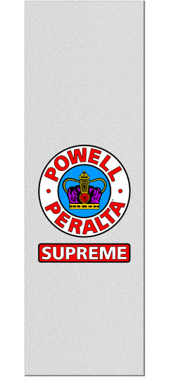 Powell Peralta Supreme CLEAR Grip Tape Sheet - 10.5 x 33