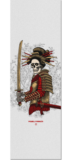 Powell Peralta Sakura Yosozumi Onna-Bugeisha CLEAR GripTape Sheet - 10.5 x 33