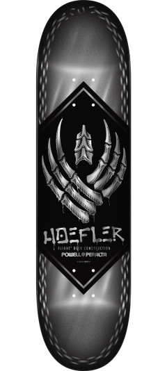 Powell Peralta Pro Kelvin Hoefler Chains FLIGHT® Skateboard Deck Silver Foil - 247 K26 - 8 x 31.45