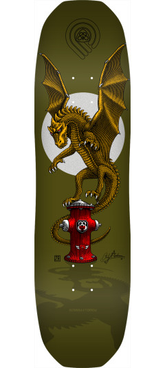 Powell Peralta Pro Andy Anderson Hydrant 7-Ply Maple Skateboard Deck - Shape 311 - 8.45 x 31.8