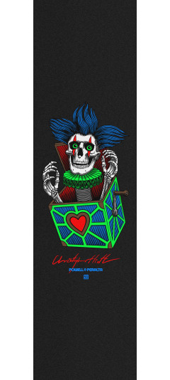 Powell Peralta Chris Hiett Skull Grip Tape Sheet 9 x 33