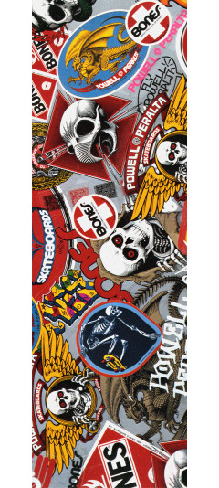Powell Peralta Grip Tape Sheet 10.5 x 33 Collage 2