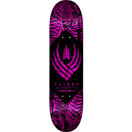 Powell Peralta Skeleton Foil Pink FLIGHT® Skateboard Deck - 8