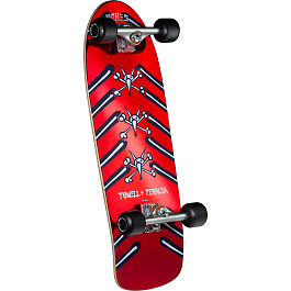 Powell Peralta OG Rat Bones Skateboard Assembly - Red Foil 10.0