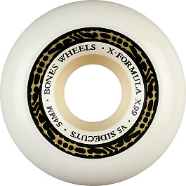 BONES WHEELS X-Formula Skateboard Wheels XF 54 V5 SIDECUTS X99 4PK