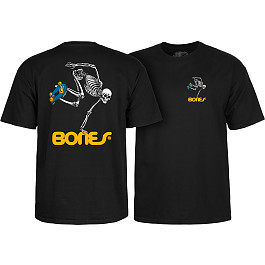 Powell Peralta Skateboarding Skeleton YOUTH T-shirt - Black