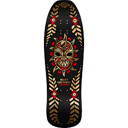 Powell Peralta Nicky Guerrero Mask Skateboard Deck Black / Gold
