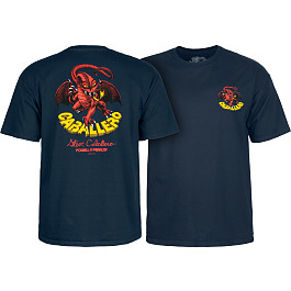 Powell Peralta Steve Caballero Dragon II T-shirt - Navy - Skate One