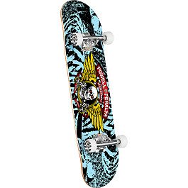 Powell Peralta Winged Ripper Birch Complete Skateboard Black/Light