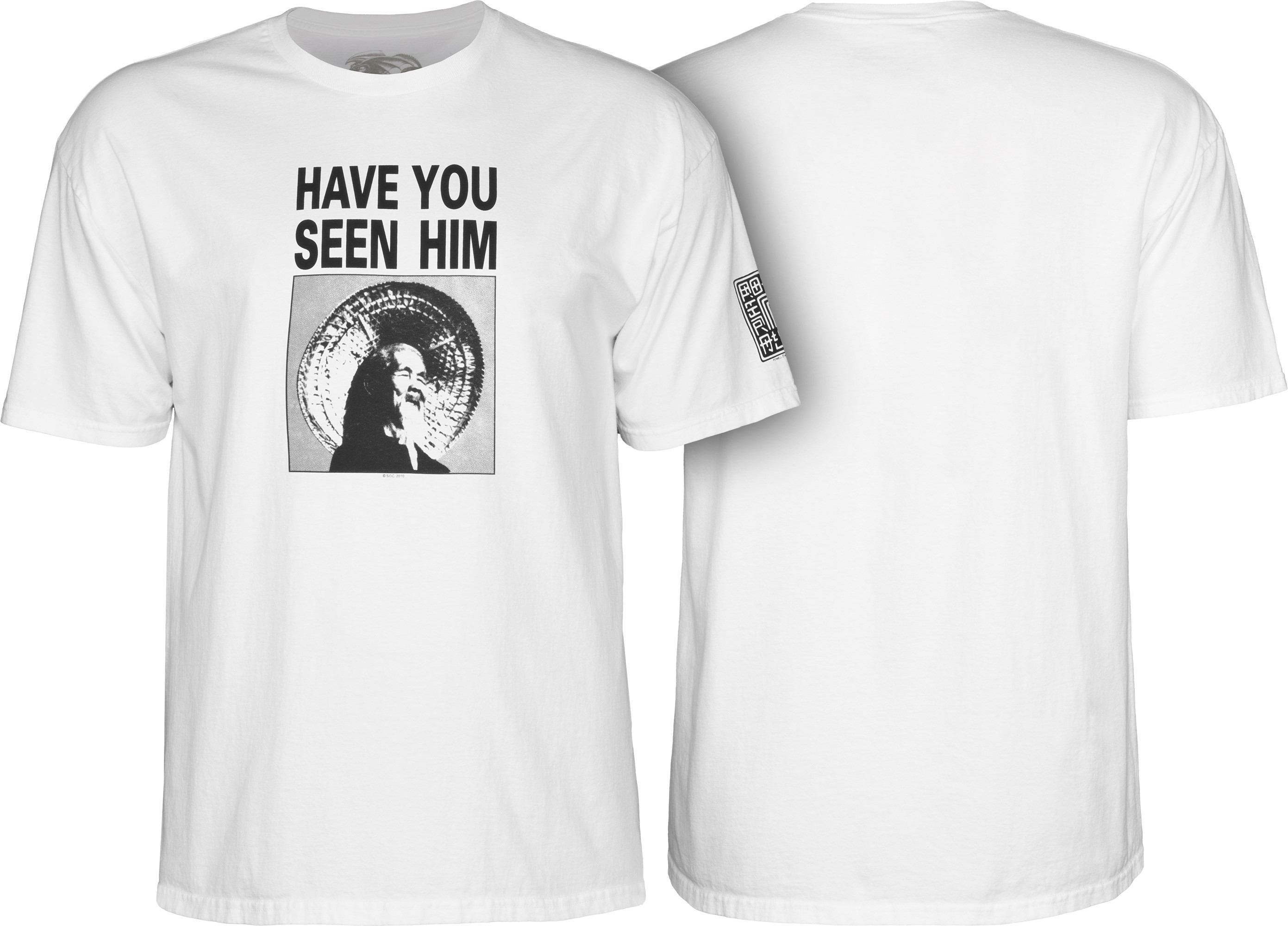 Powell Peralta Animal Chin T-shirt - White - Skate One