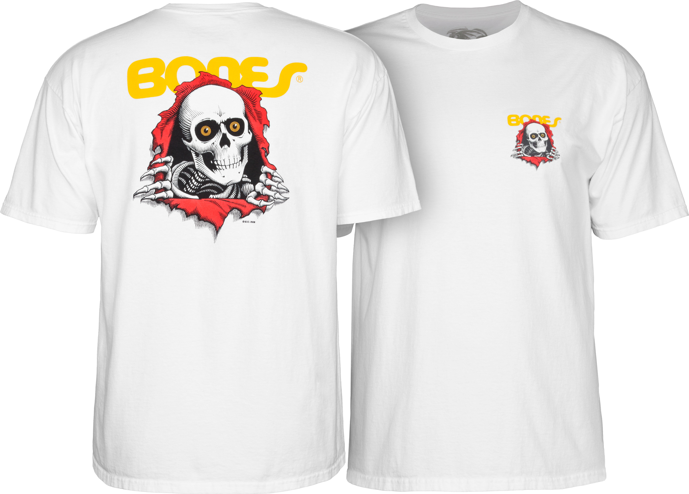 Powell Peralta Ripper T-shirt - White - Skate One