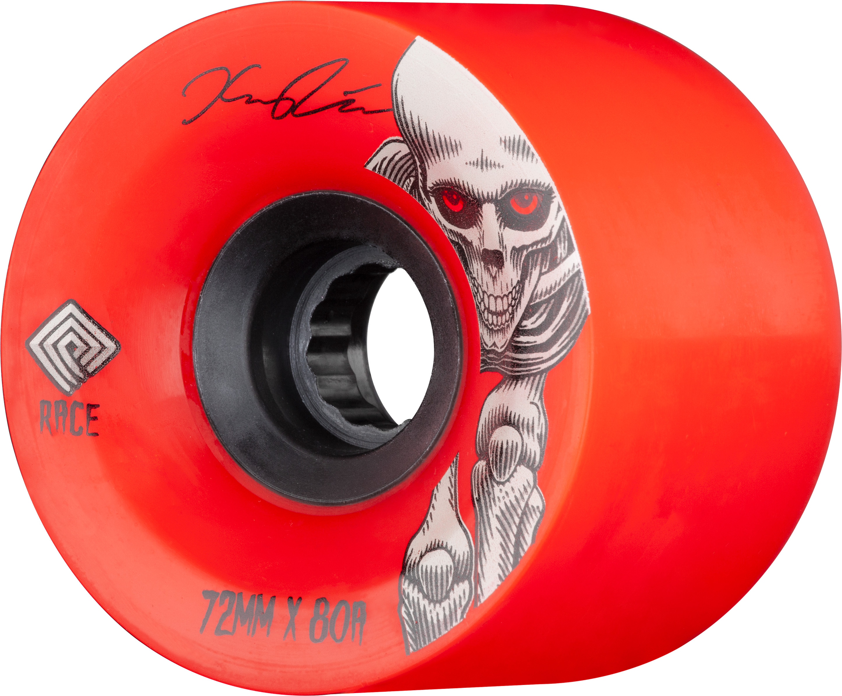 Powell Peralta Pro Kevin Reimer Downhill Skateboard Wheels Red