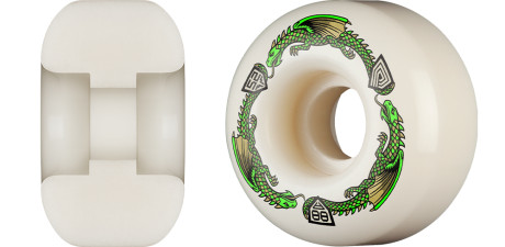 Powell Peralta Dragons 88A - V1 Symmetrical Shape - Narrow Ride Patch - 52mm x 31mm 88A V1 Skateboard Wheels 4pk