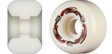 Powell Peralta 93A Dragon Formula Skateboard Wheels 55mm x 35mm Shape V6 4pk