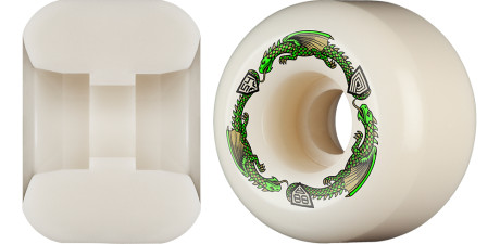 Powell Peralta Dragons 88A - A2 Symmetrical Shape - Wide Ride Patch - 54mm x 39mm 88A A2 Skateboard Wheels 4pk