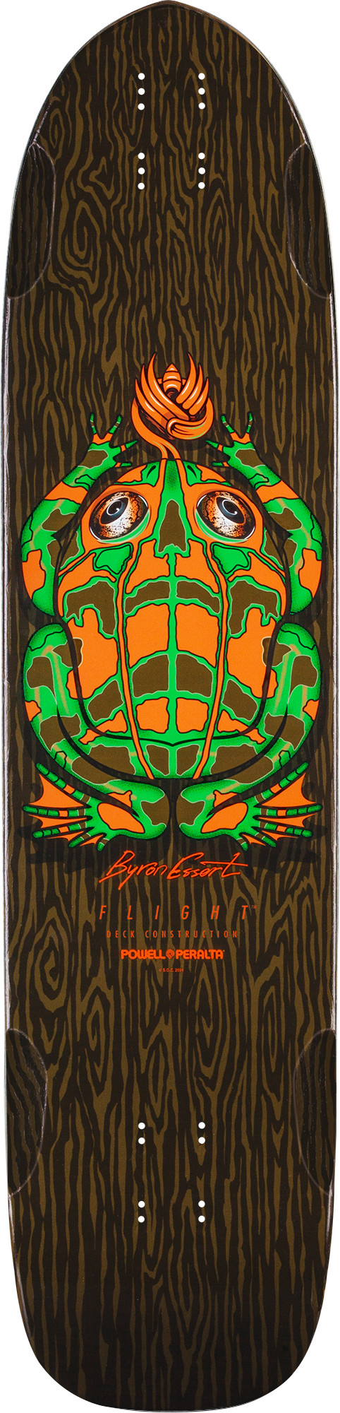 E*J様 BYRON ESSERT MINI FROG FLIGHT フリーライ Powell Peralta Pro Byron Essert Mini Frog Flight Skateboard Deck
