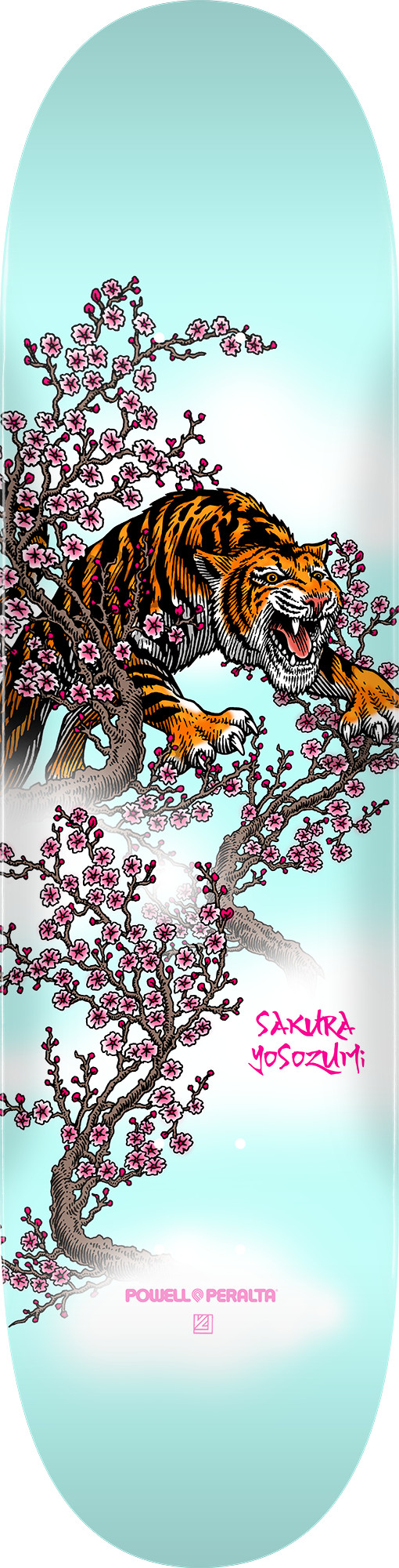 Yosozumi Tiger Skateboard Deck - Thumbnail 4