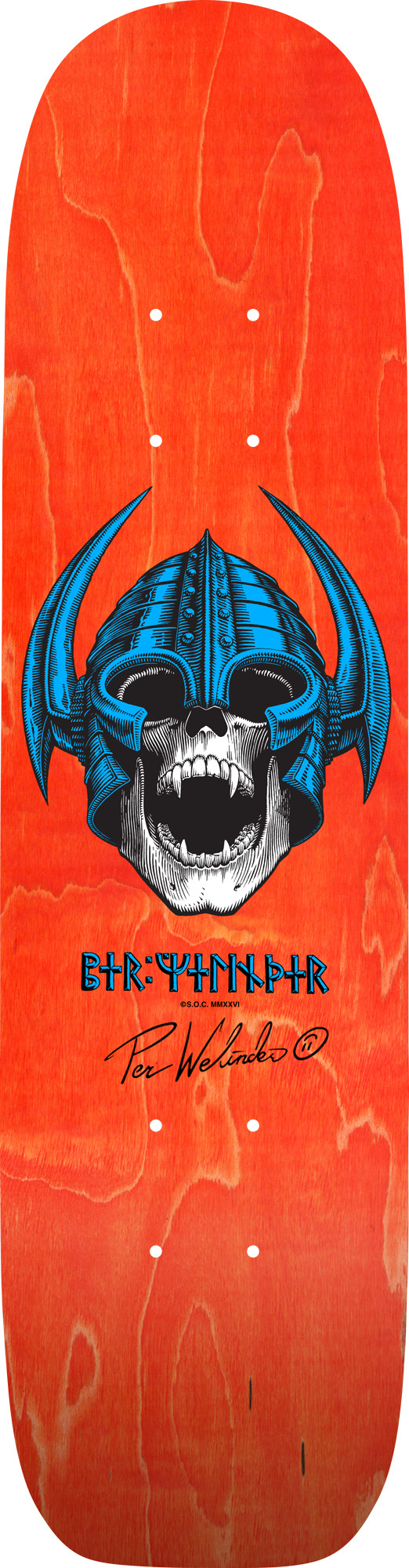 Powell Peralta Welinder OG Per Welinder Freestyle Deck Orange