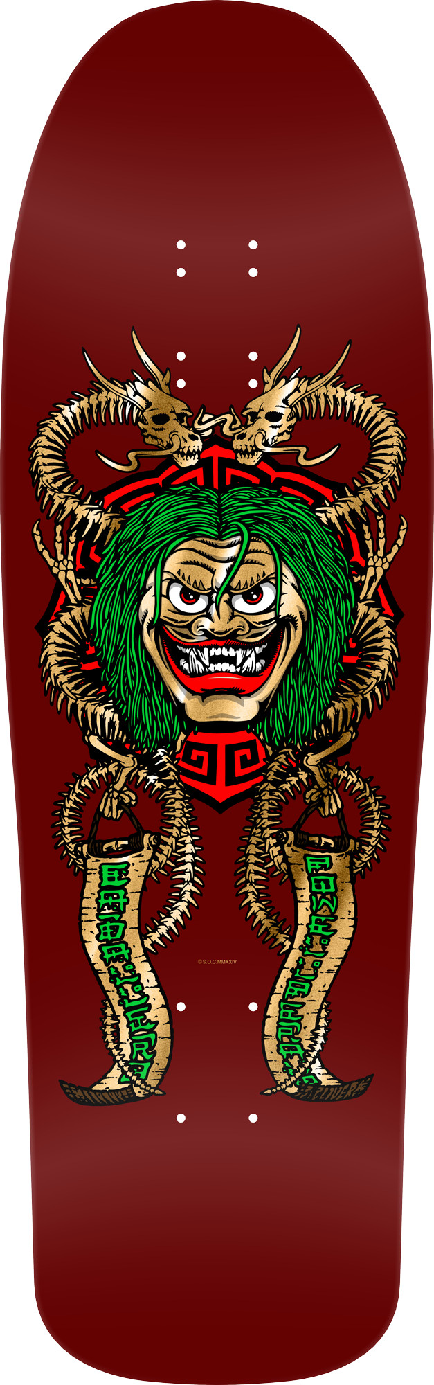 Powell Peralta Steve Caballero Mask Reissue Skateboard Deck